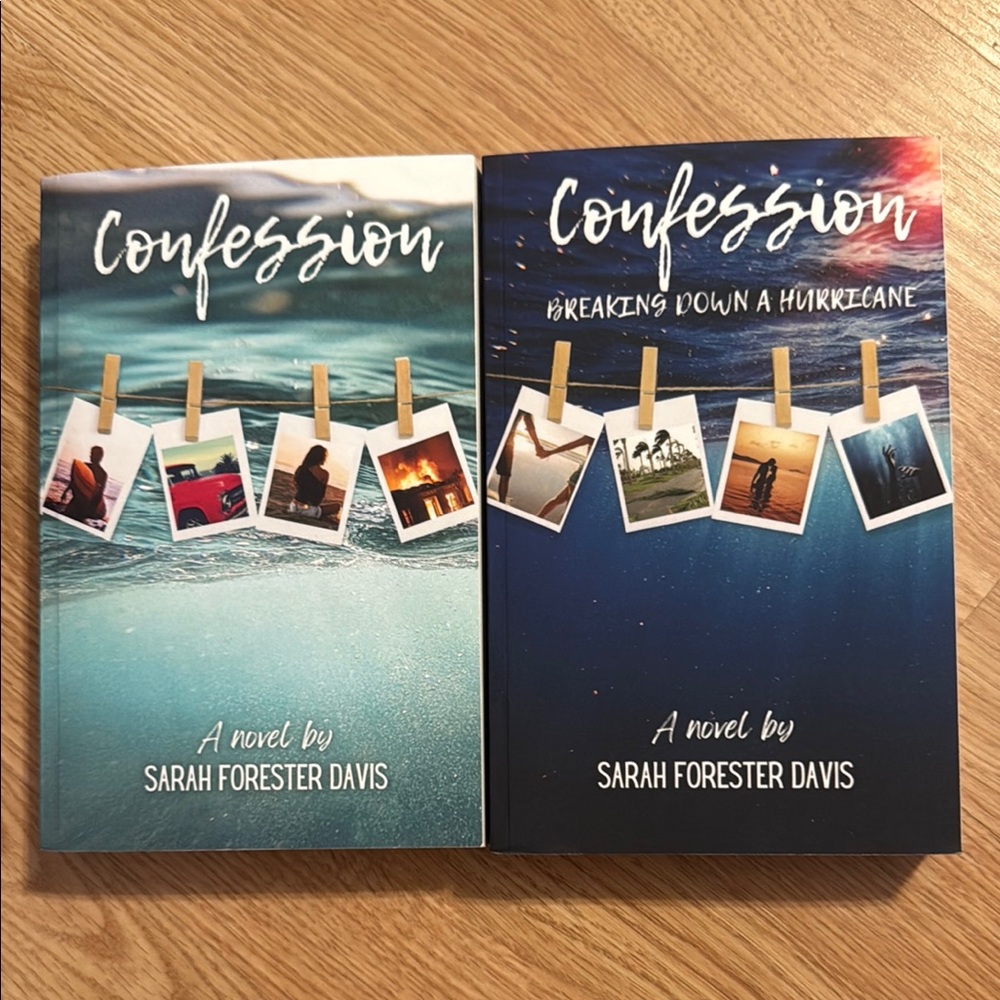 Confession Novel Set by Sarah Forester Davis